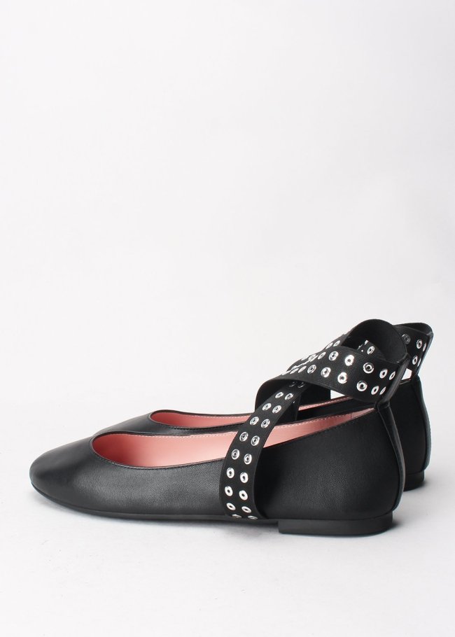 mercedes tachas coton negro