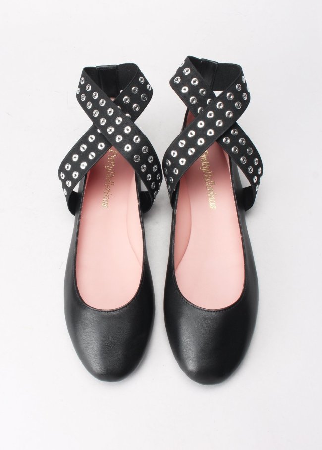 mercedes tachas coton negro