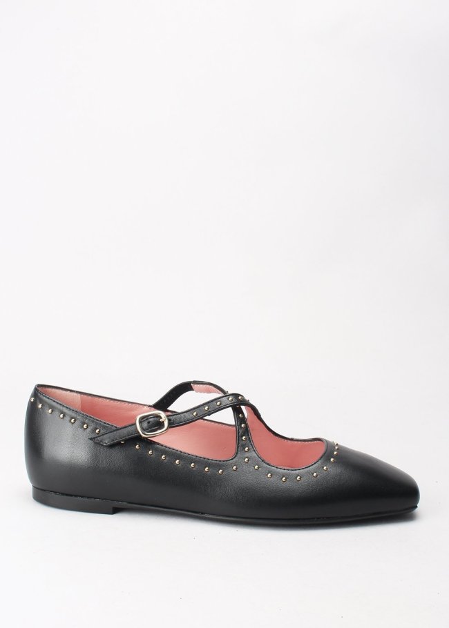 mercedes tachas coton negro