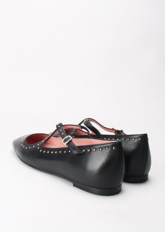 mercedes tachas coton negro