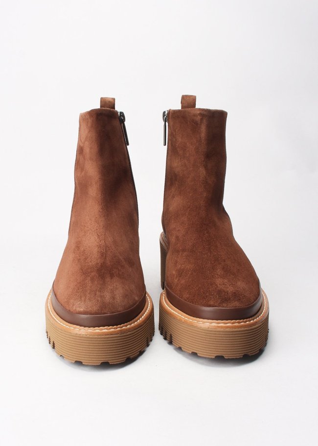 botin carmen velour 931 ebano