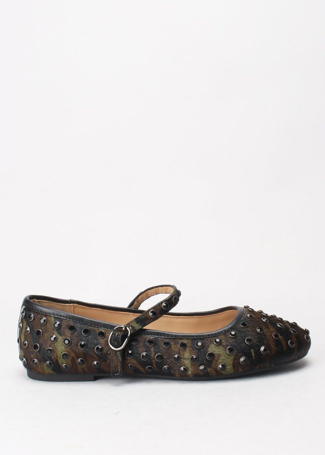 bailarina piedras military green