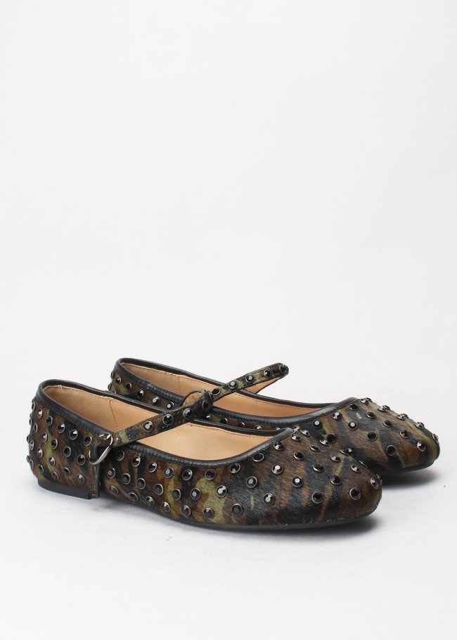 bailarina piedras military green