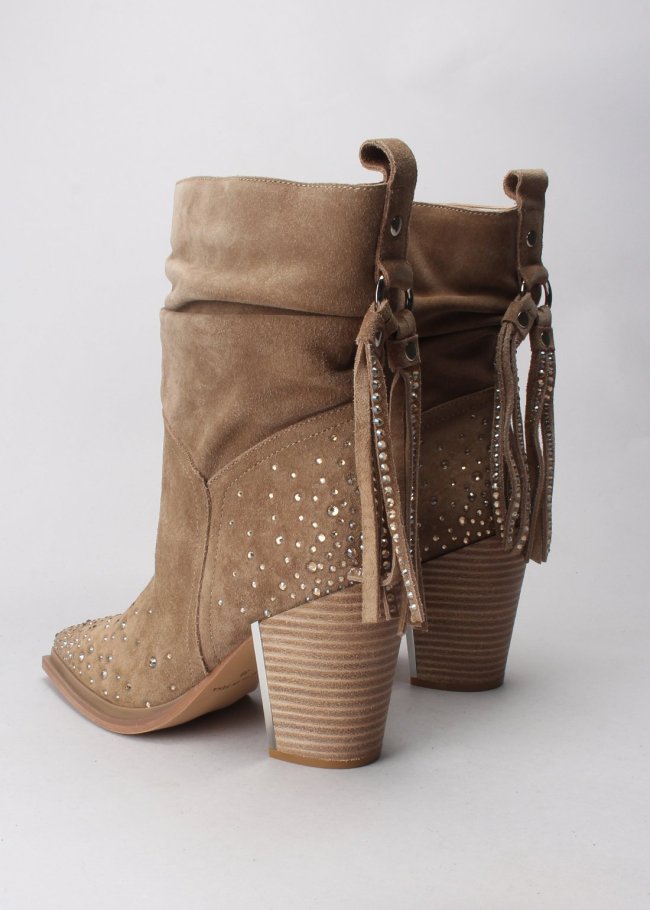 bota campera piedras crosta vison