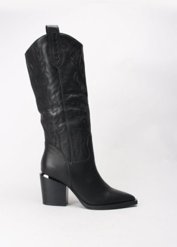 bota campera napa black
