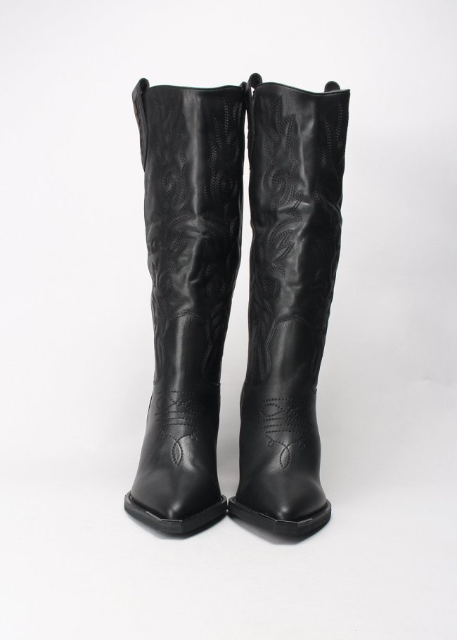 bota campera napa black