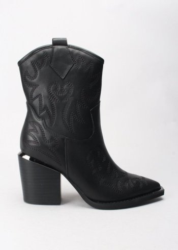 bota campera napa black