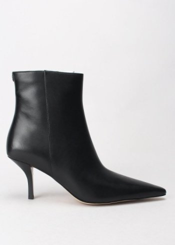 botin vaqueta negro