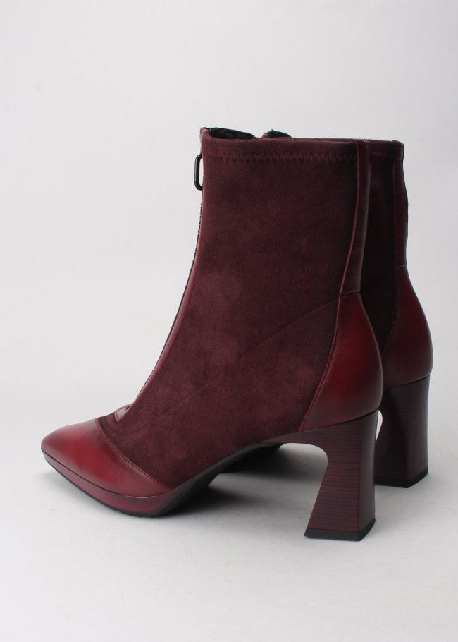 botin cremallera plataforma soho wine