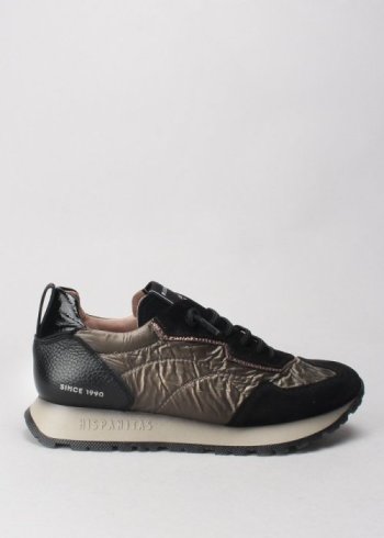 deportiva velour negro