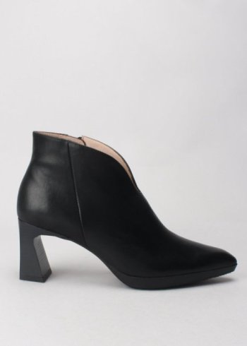 botin plataforma soho negro