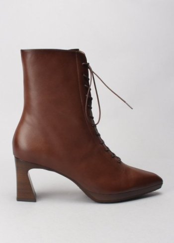 botin plataforma cordones...