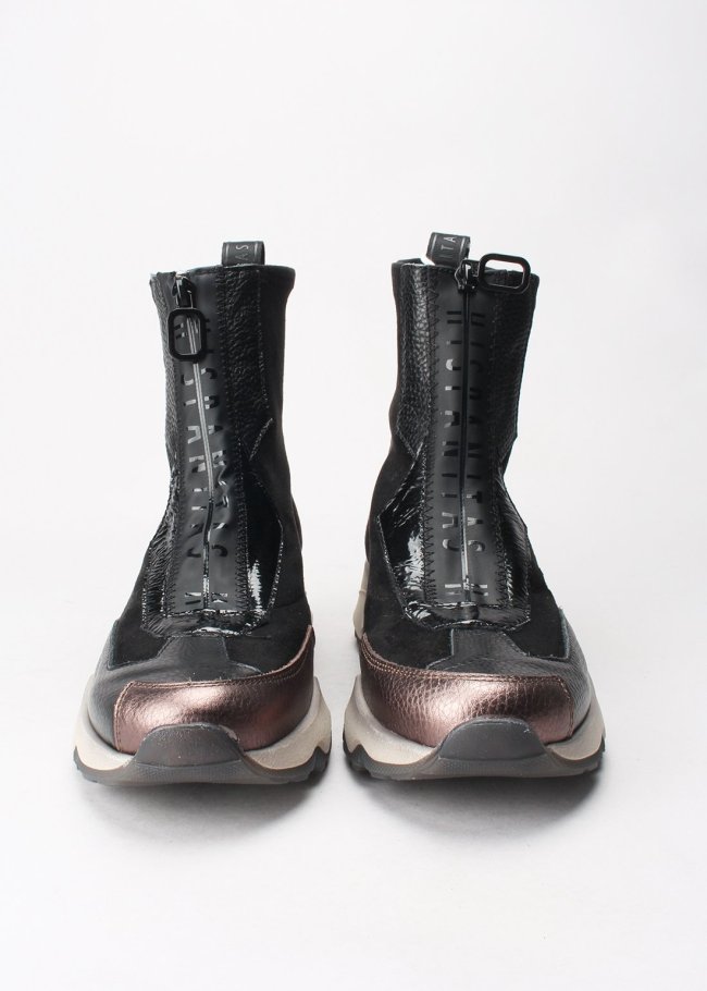 botin nepal bolmet topo velour black