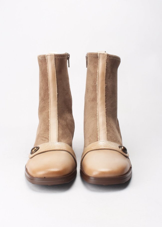 botin marsella soho rock velour topo