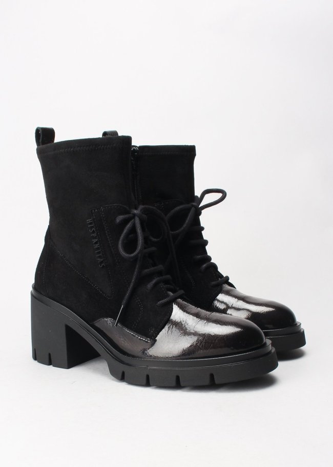 botin zurich rock antracita velour black