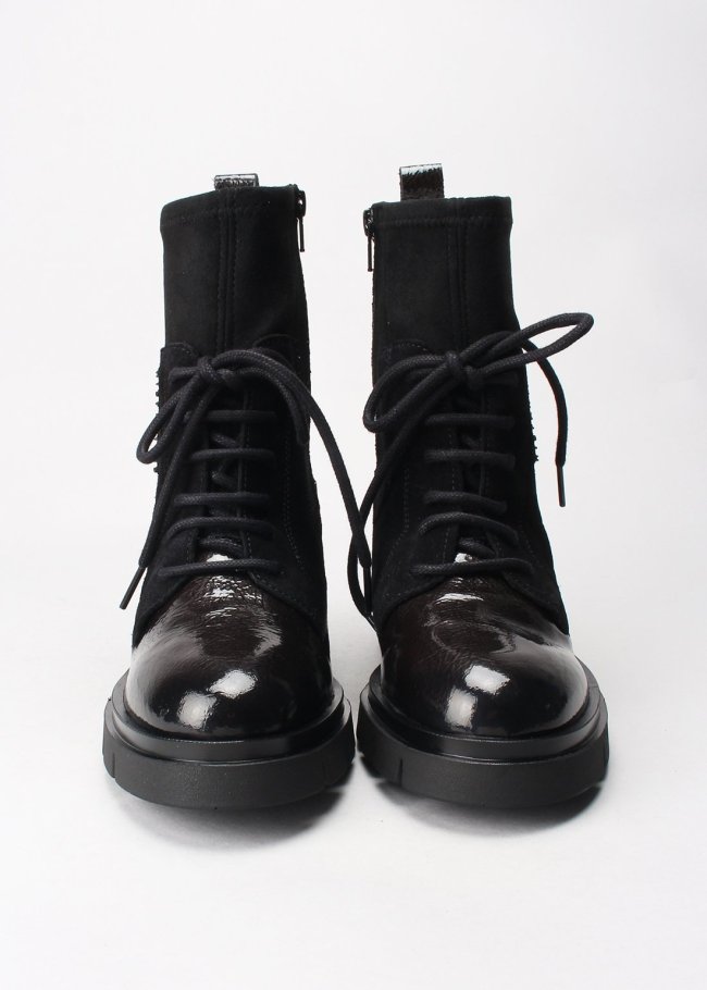 botin zurich rock antracita velour black