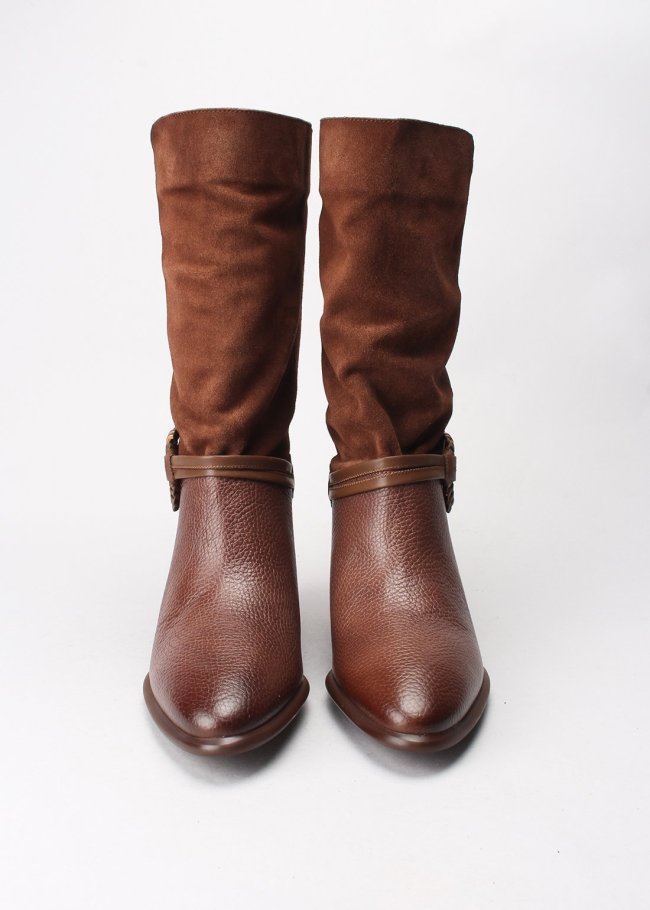 bota verona bolero velour avellana