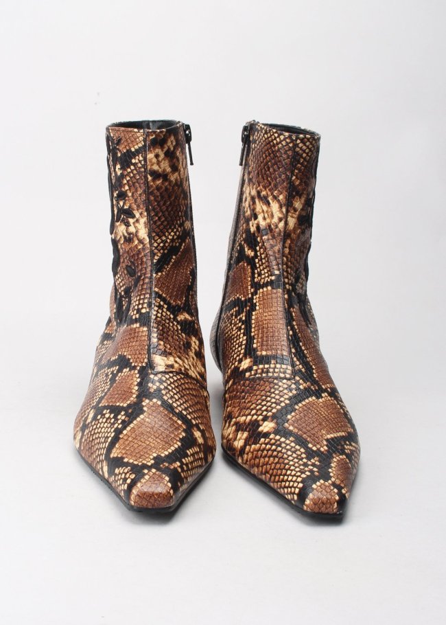 botin bordado piton kamel