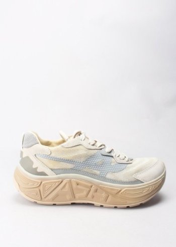 deportiva calf suede off white