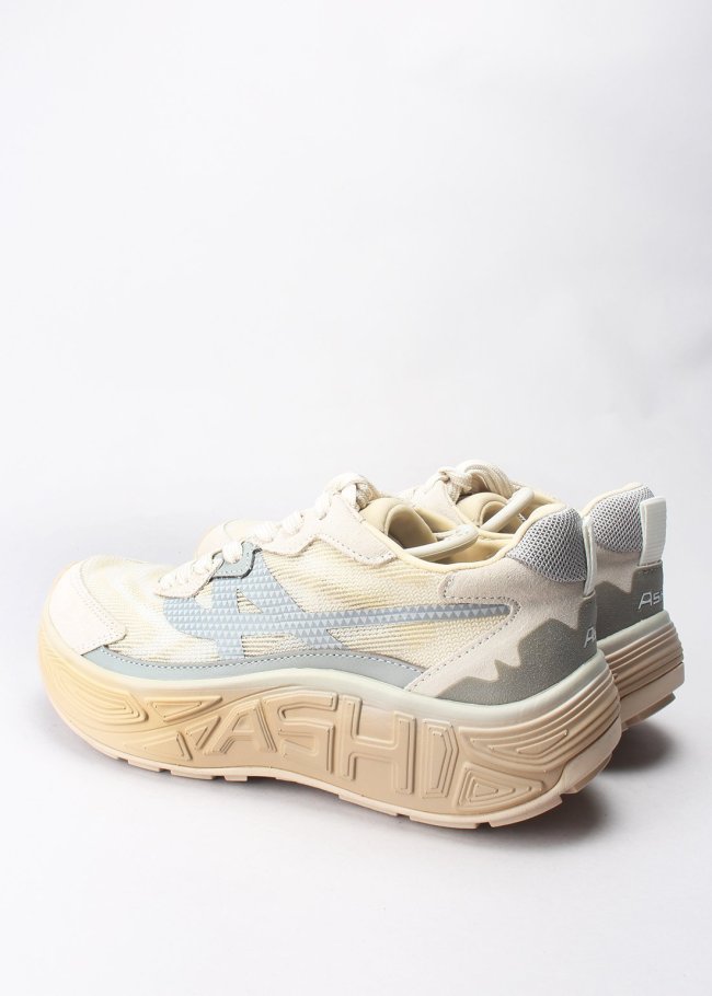deportiva calf suede off white
