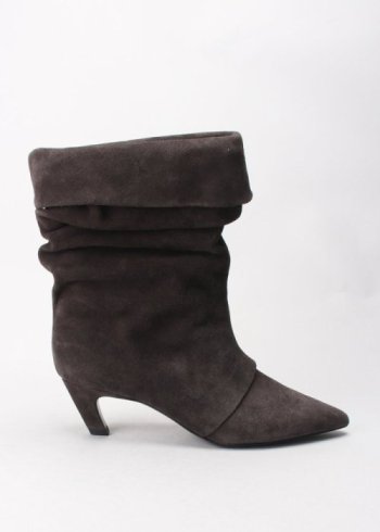 bota pliegues velours africa