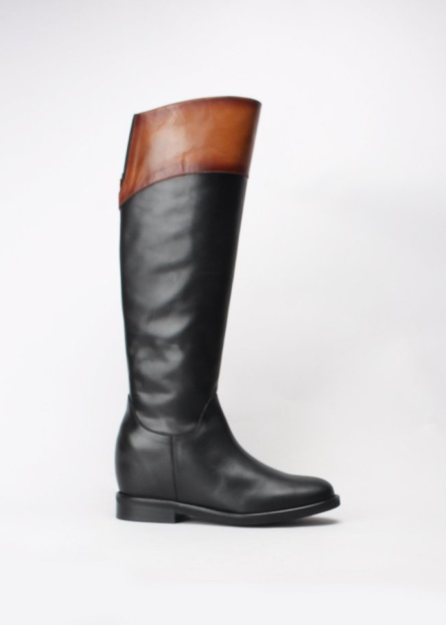 bota firence negro firense cuero