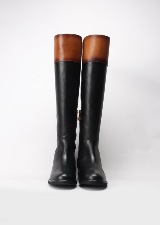 bota firence negro firense cuero