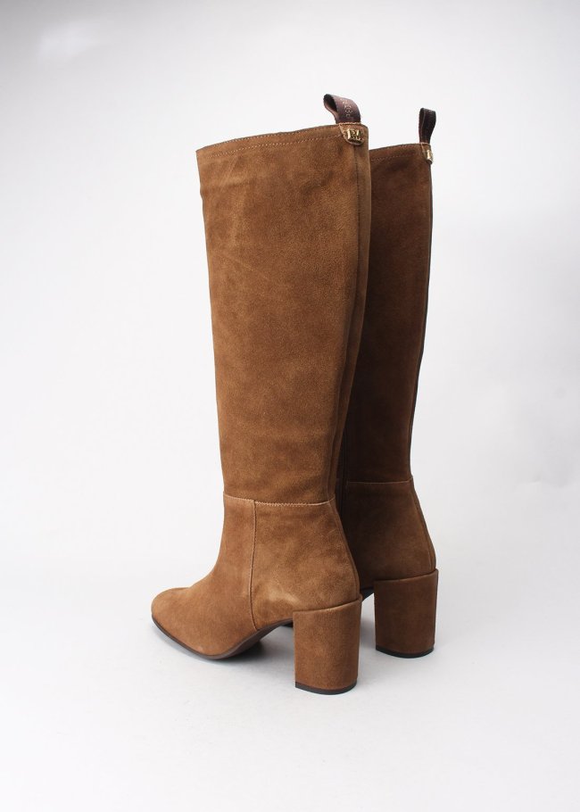 bota velour avellana