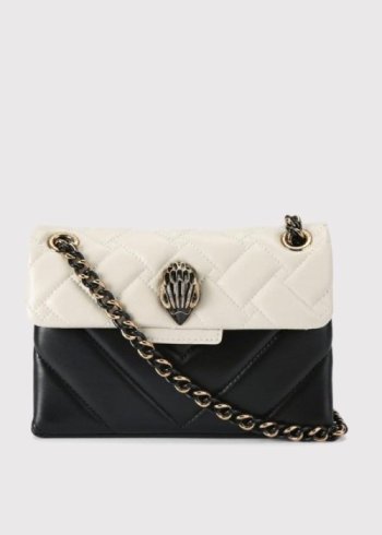kensington bag e blk white...