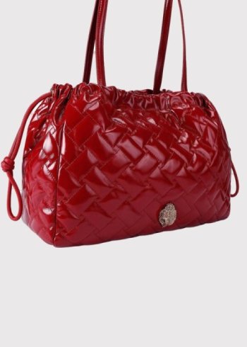 kensington string tote red... 2