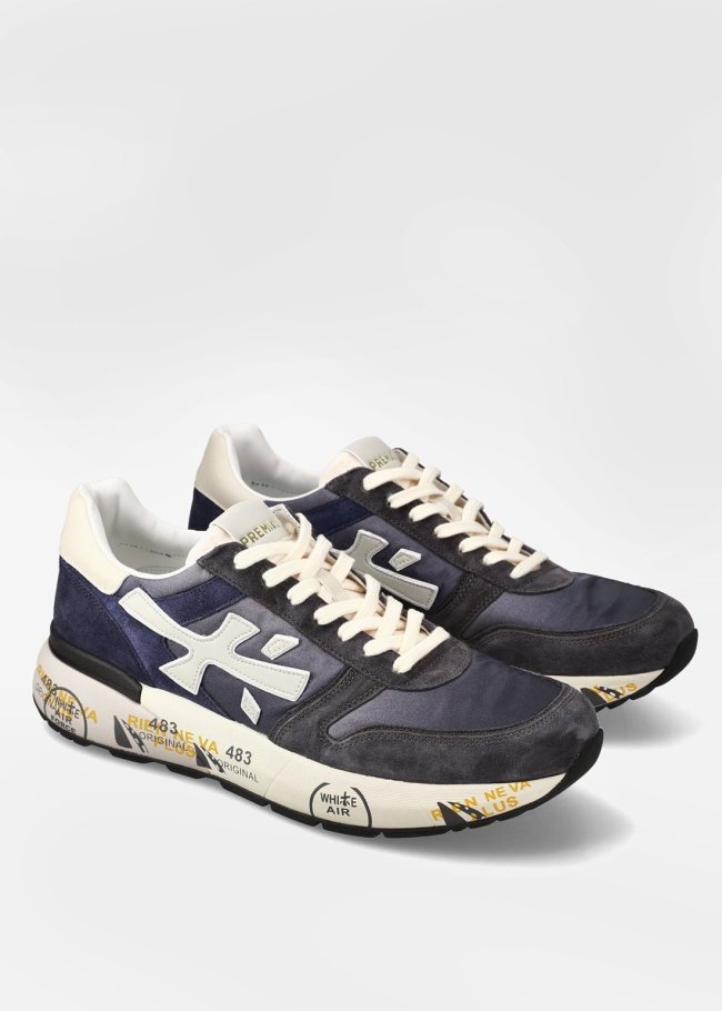 sneakers marino logo blanco