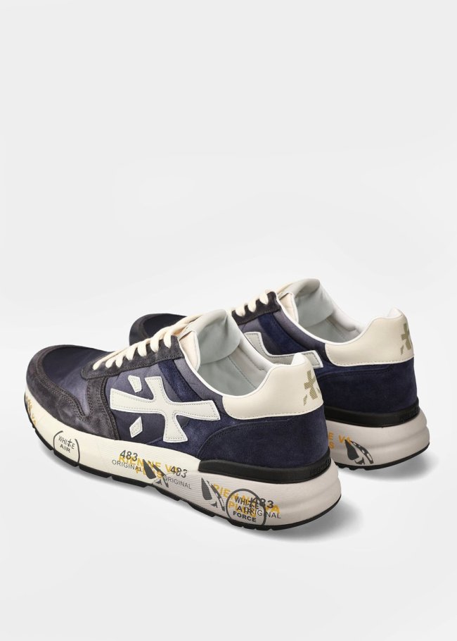 sneakers marino logo blanco