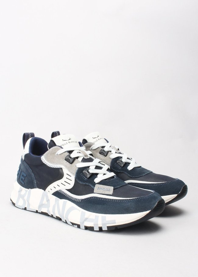 deportiva suede delave wax blue