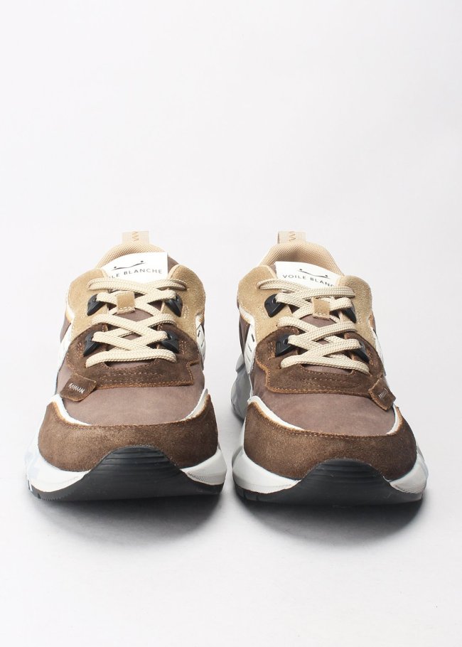 deportiva suede delave wax dark brown