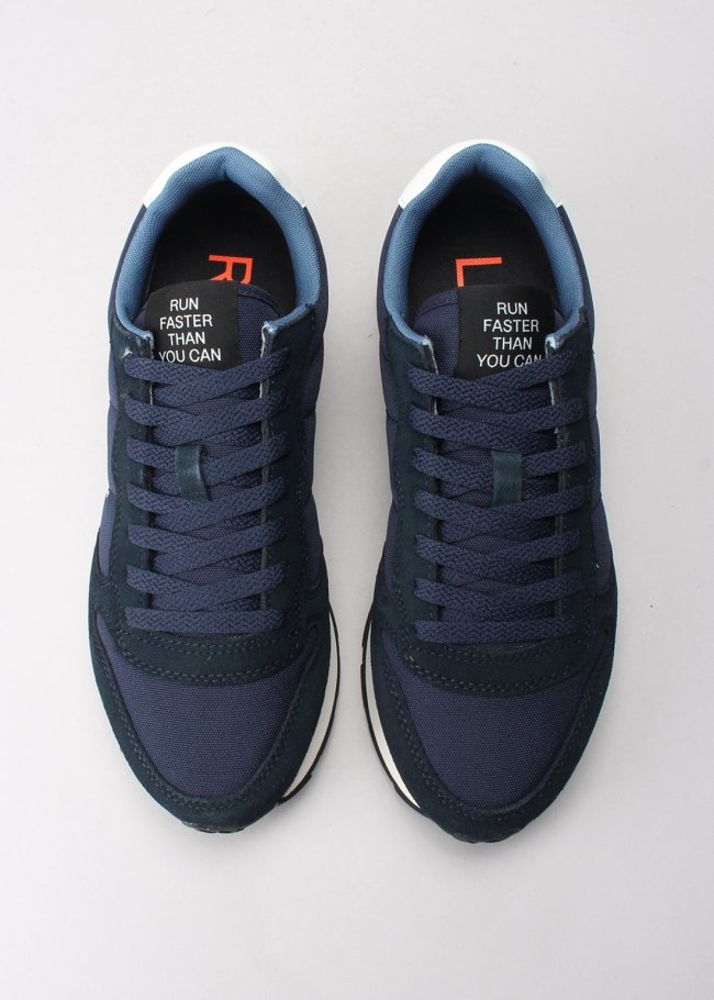 deportiva tom solid navy blue
