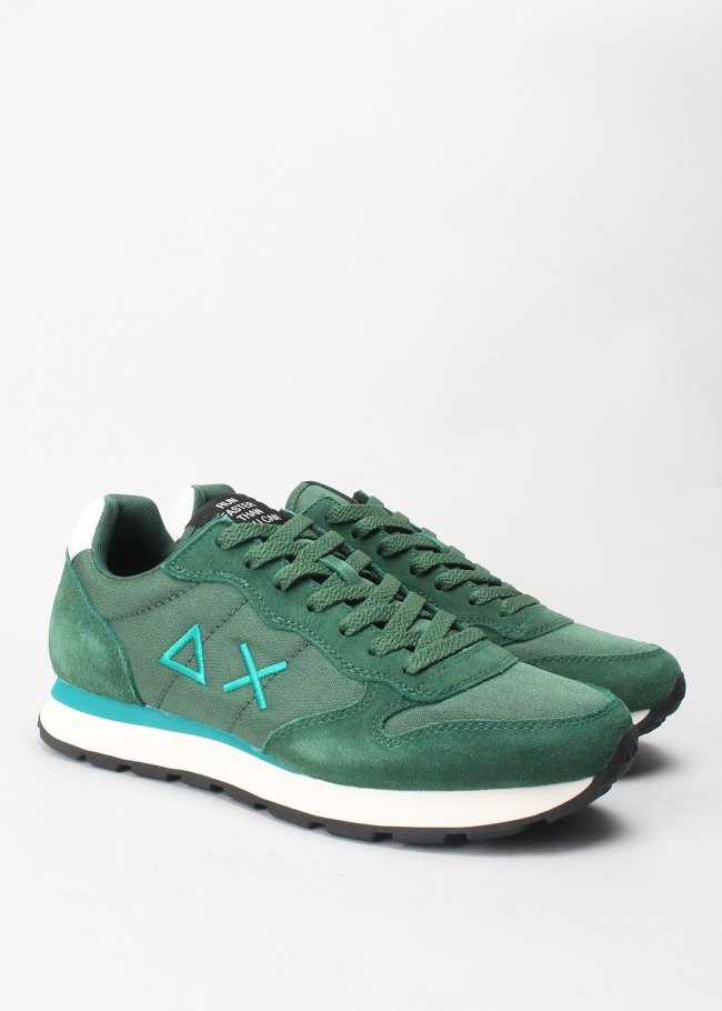 deportiva tom solid verde oscuro