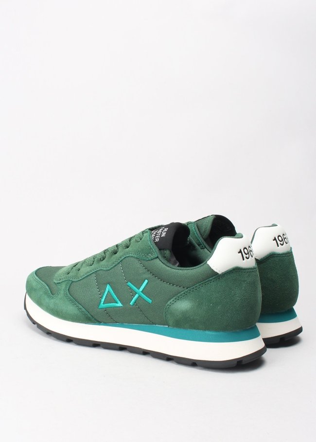 deportiva tom solid verde oscuro