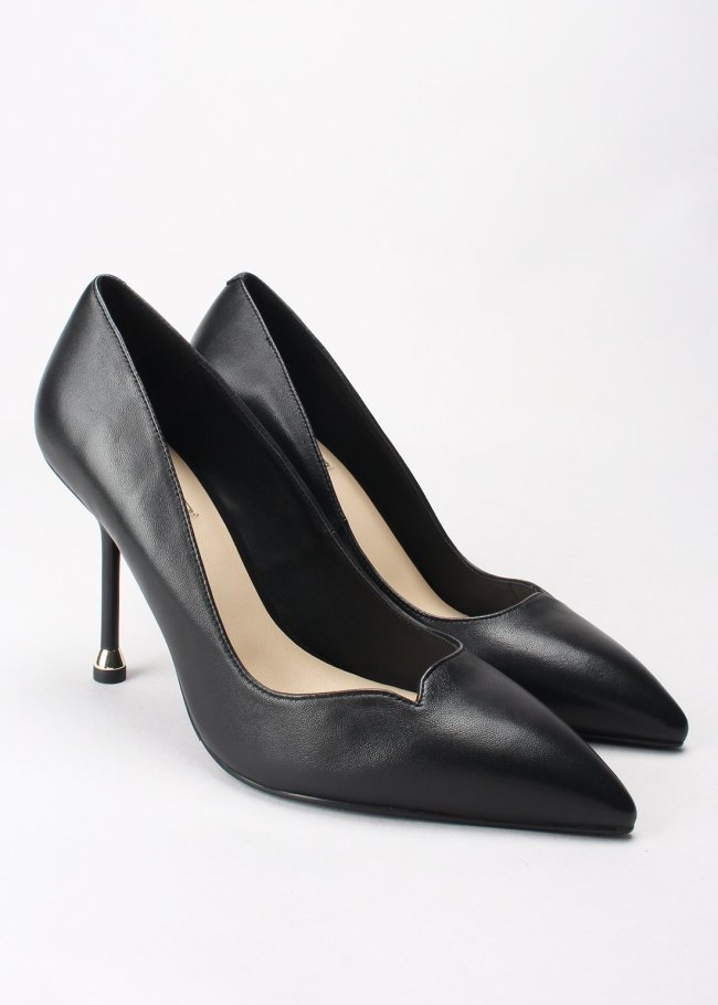 demi 04 decollete napa black