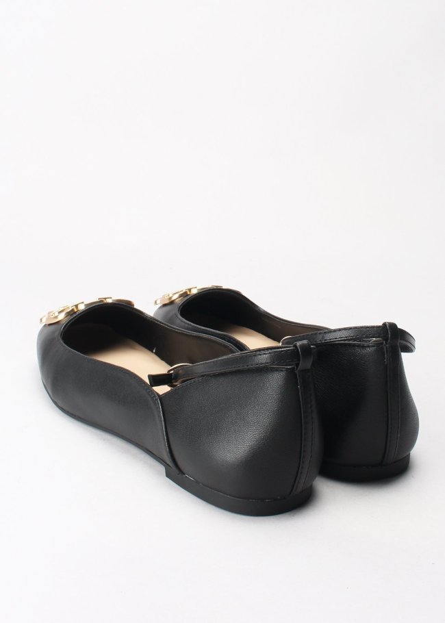 brigitte 01 ballerina nappa negro