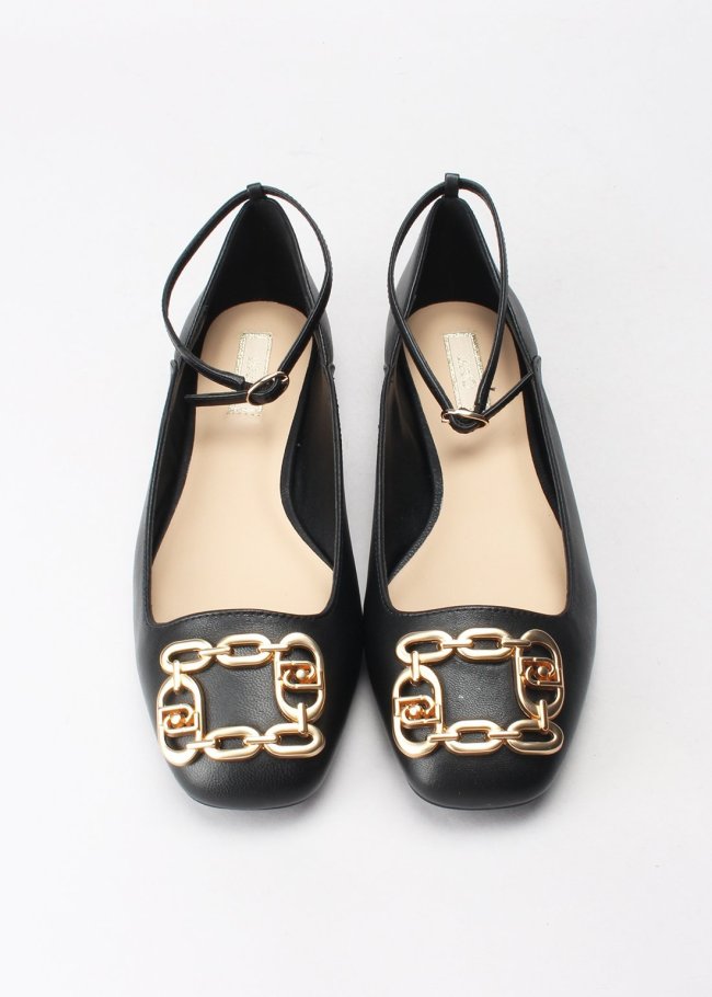 brigitte 01 ballerina nappa negro