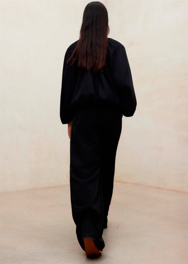 shirt woman black 319