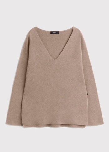 knit woman dark sand... 2