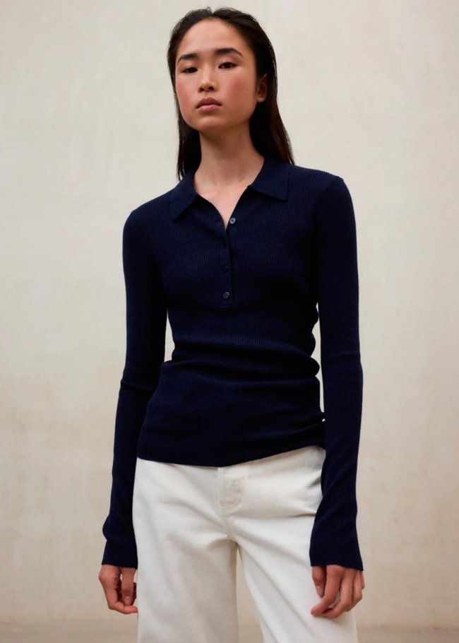 knit woman deep navy 161