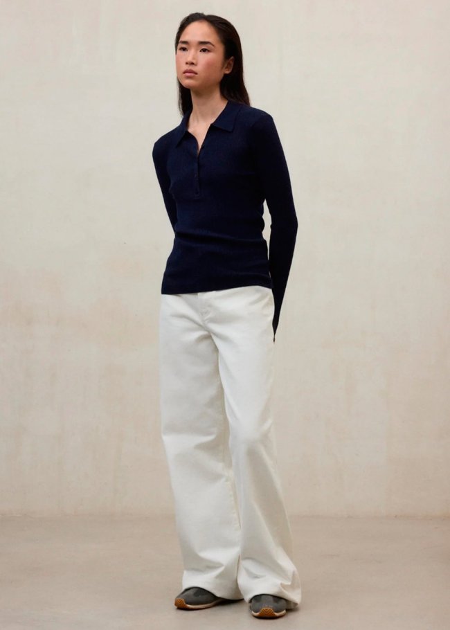 knit woman deep navy 161