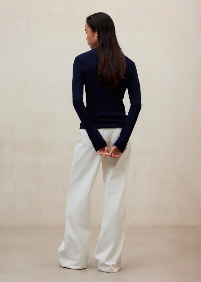 knit woman deep navy 161