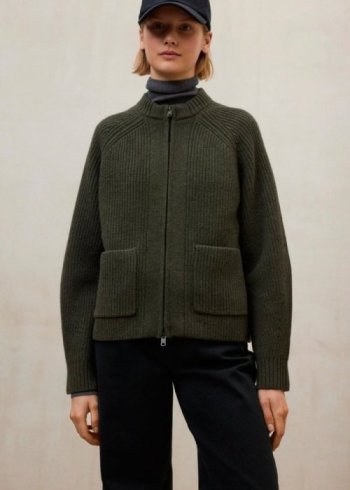knit woman vintage green 218