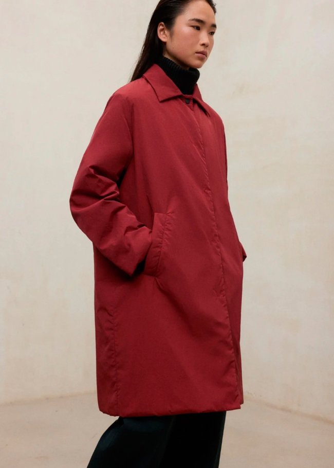 jacket woman red velvet 651