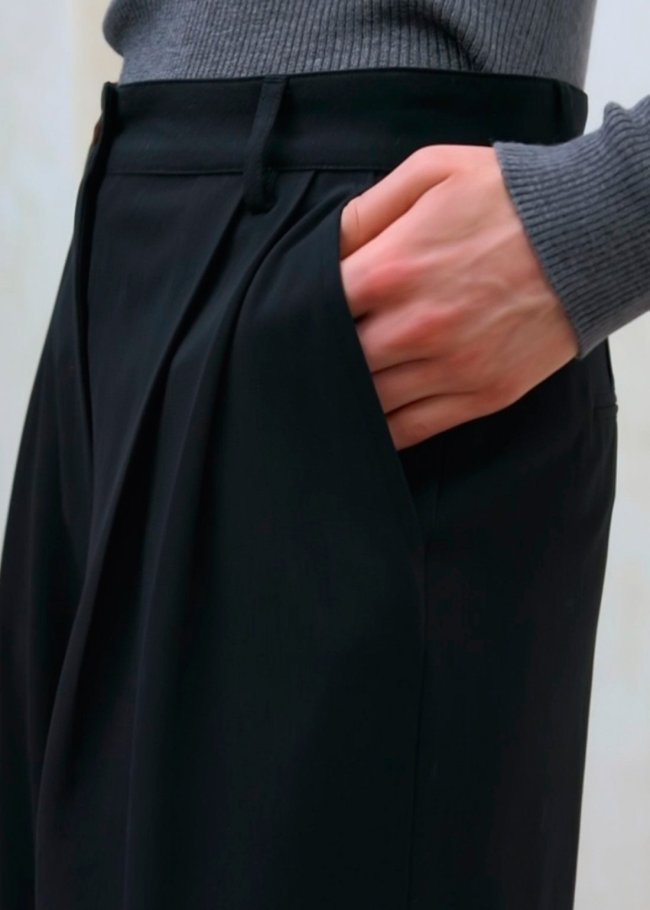 pants woman black 319