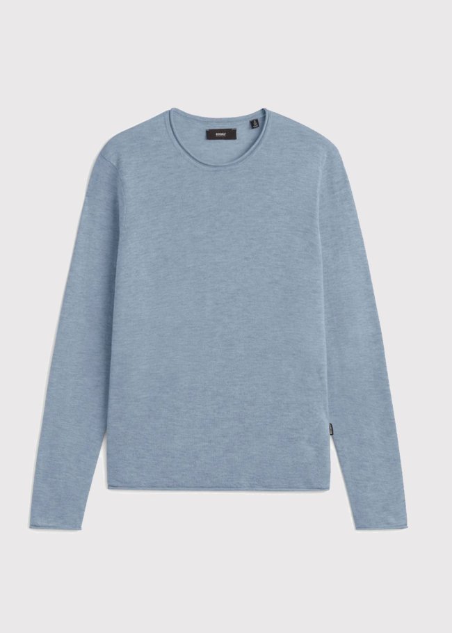 knit woman blue lilac 289