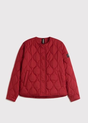 jacket woman crimson red 655 2